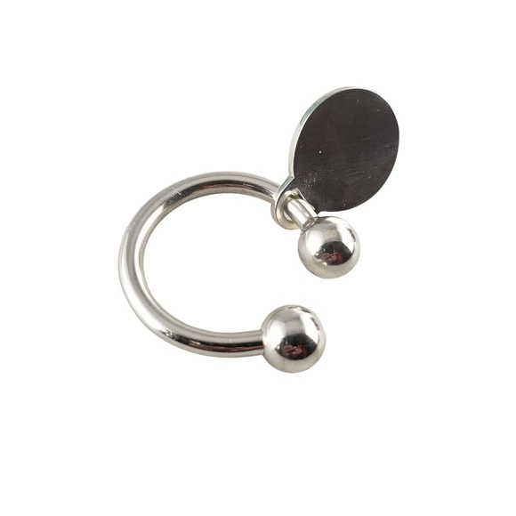 Vintage Tiffany & Co. Sterling Silver Horseshoe Key Ring #13523 - Picture 3 of 7